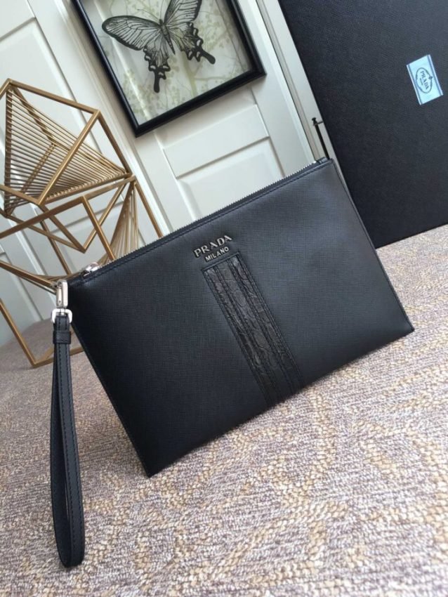 1532317889_541430578_1 Replica Prada Large Pouch Black - 图片 2