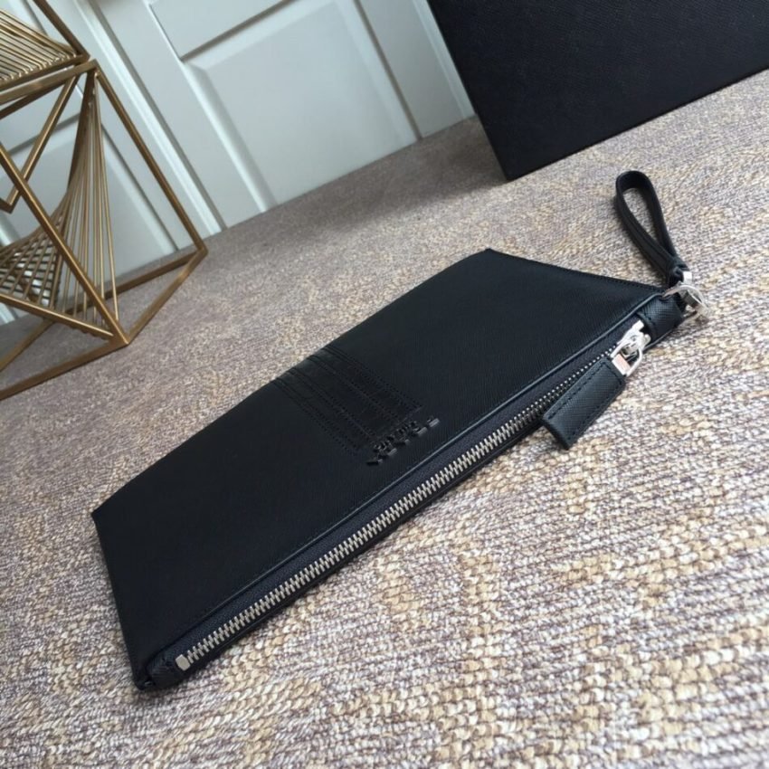 1532317890_2341839997_4 Replica Prada Large Pouch Black - 图片 6