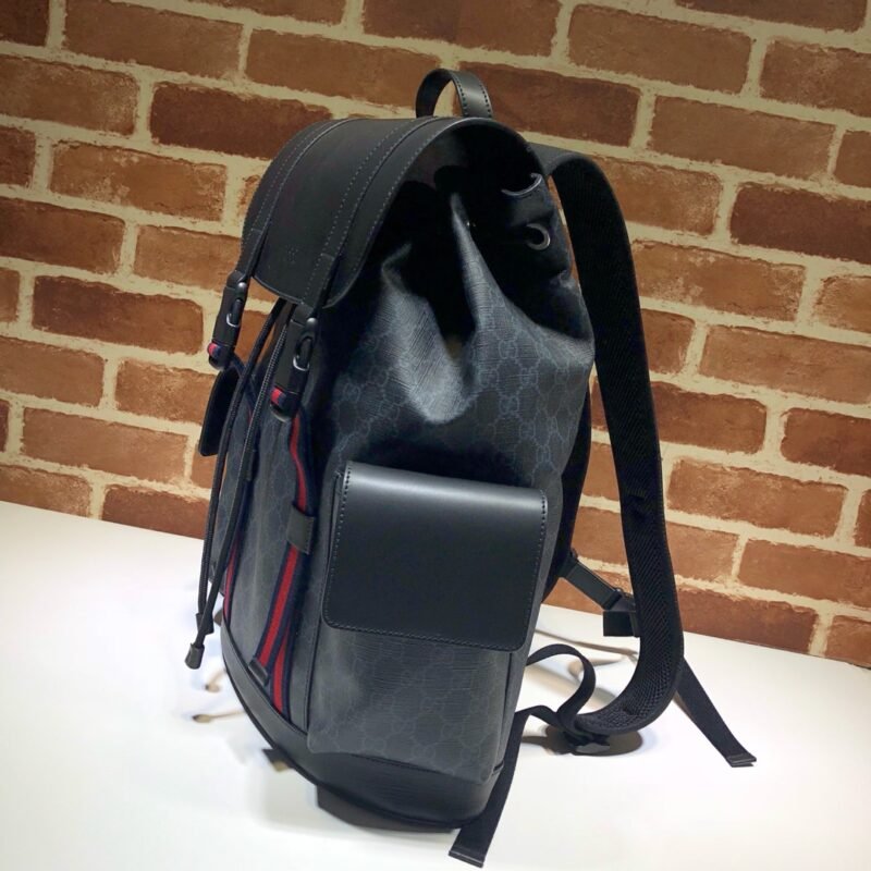 1541045799_2160998679_1 Replica Gucci Large Web Backpack Black - 图片 3