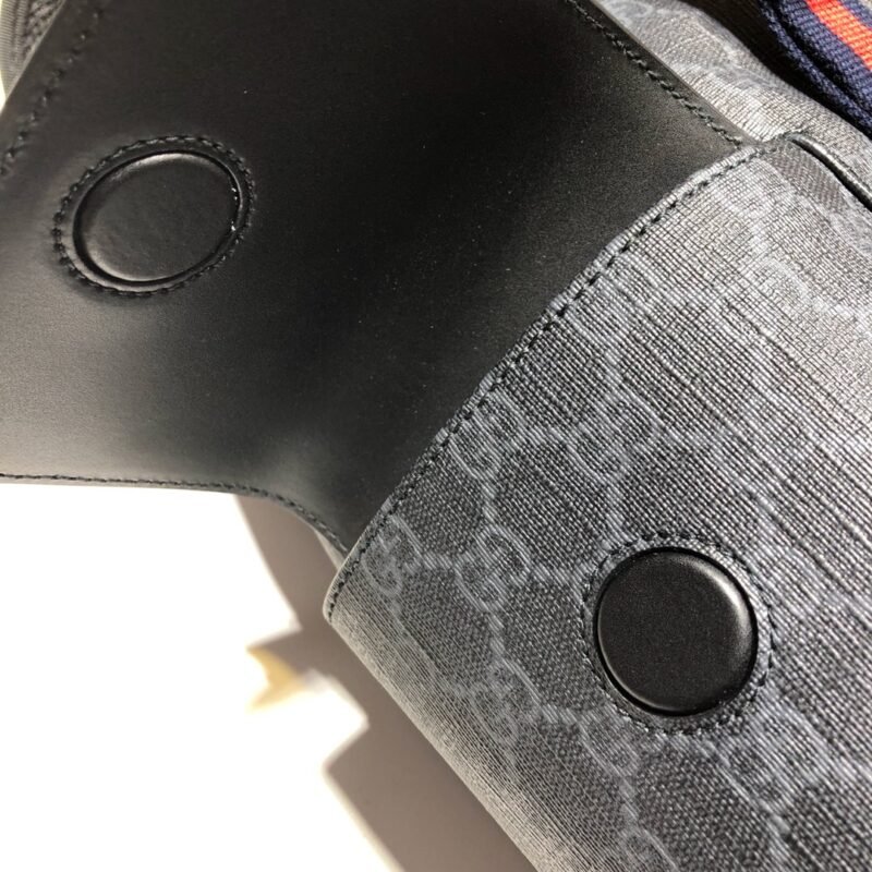 1541045799_2882351474_5 Replica Gucci Large Web Backpack Black - 图片 4