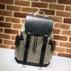 Replica Gucci   Large Web Backpack Beige