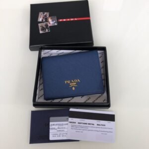 Elementor 页面 #30787 Replica Prada Saffiano Two Fold Wallet Blue