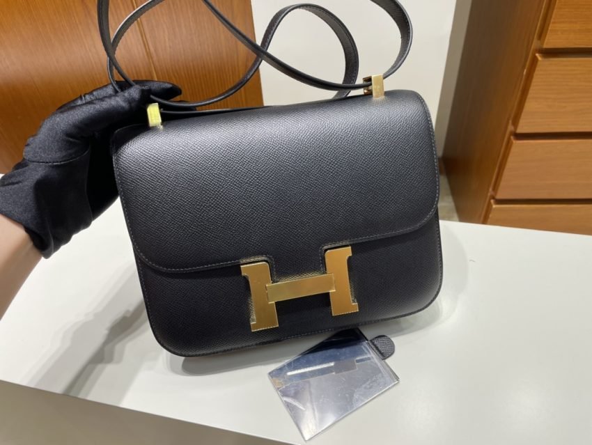 1664248758427_1 Replica Hermes Constance 24cm Black