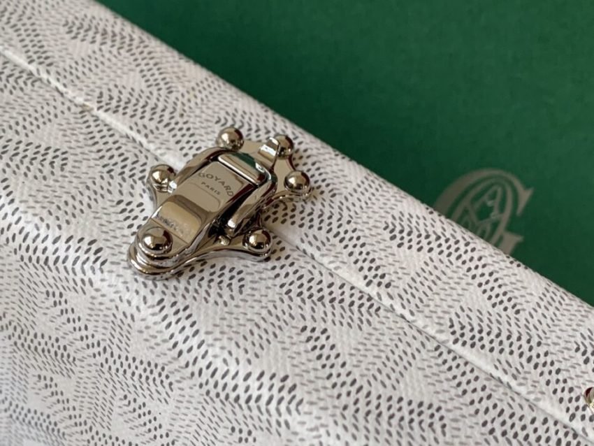 20191227_i1577460333_7644_2 Replica Goyard Minaudière Trunk Bag White - 图片 5