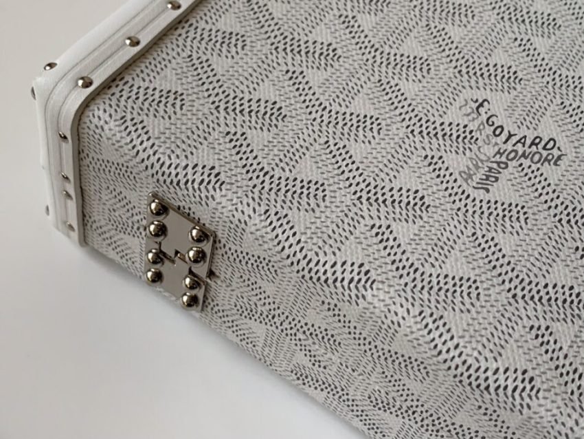 20191227_i1577460333_8342_5 Replica Goyard Minaudière Trunk Bag White - 图片 7