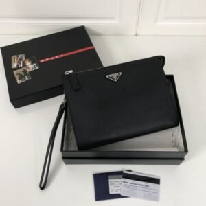 Elementor 页面 #30787 Replica Prada Saffiano Pouch Silver