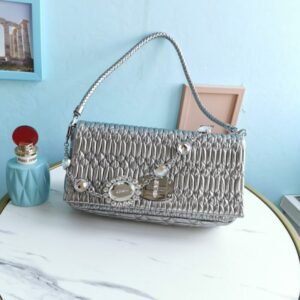 Elementor 页面 #30185 Replica Miu Miu Crystal Handbag Silver