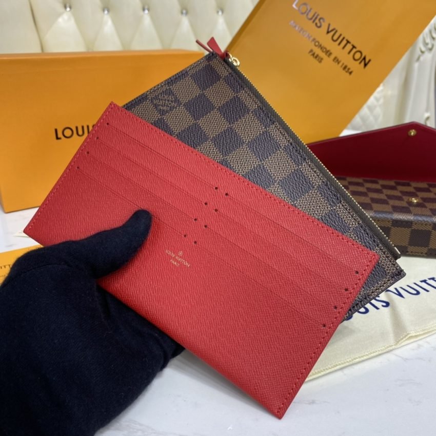 20201121_i1605964256_9049_7 Replica Louis Vuitton Félicie Pochette Brown Grid - 图片 7