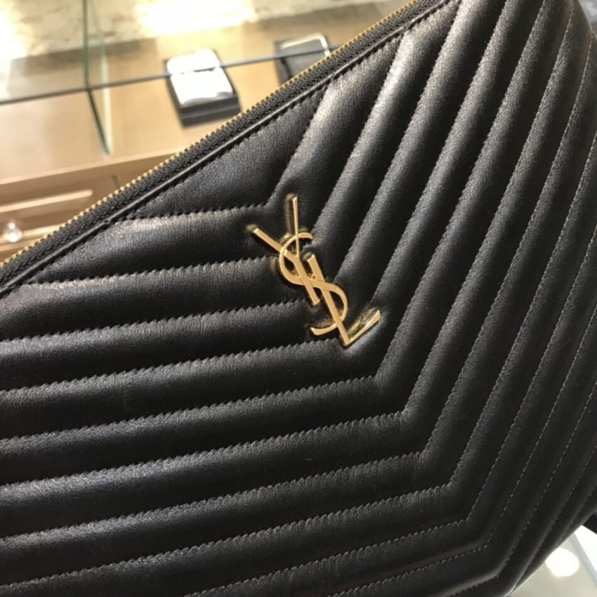 20210310_i1615349894_7023_3 Replica Yves Saint Laurent Pouch Black - 图片 4
