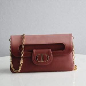 Replica Dior Double Bag Red