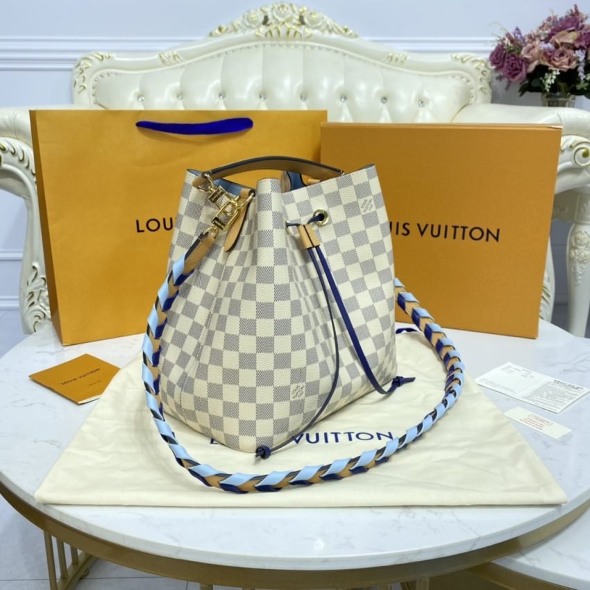 20210510_i1620646729_2330_1 Replica Louis Vuitton NeoNoe BB White Grid - 图片 3