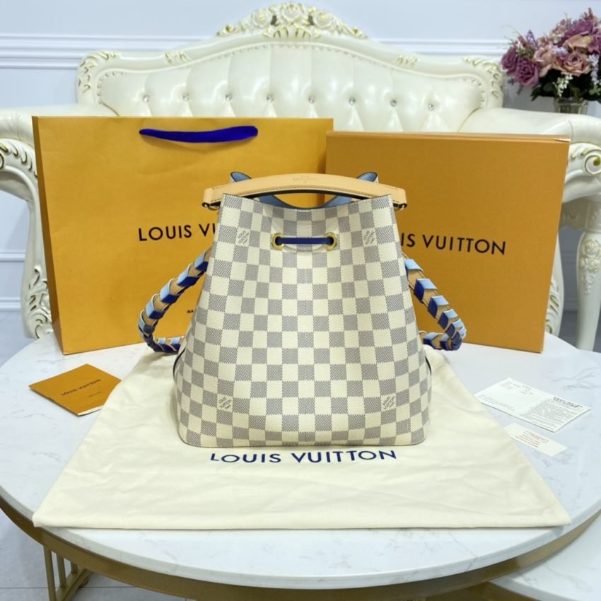 20210510_i1620646729_9327_2 Replica Louis Vuitton NeoNoe BB White Grid - 图片 8