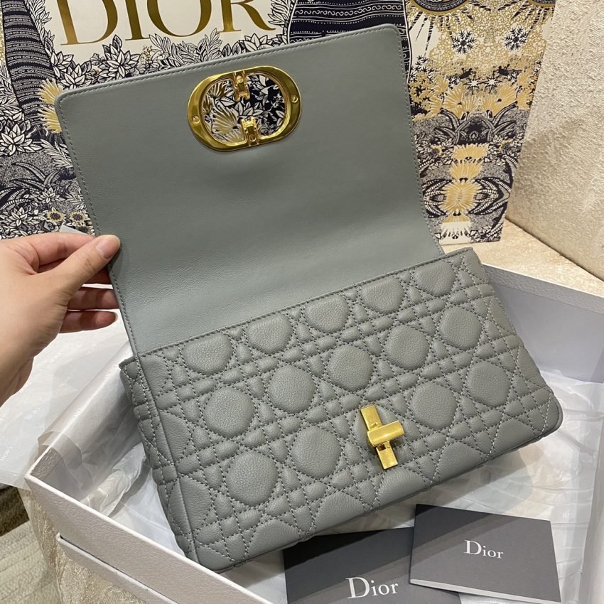 20210525_i1621917430_1344_6 Replica Dior Caro Bag Grey - 图片 3