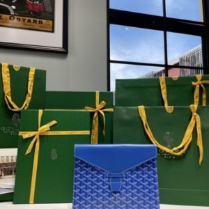 Replica Goyard Camond Pouch Blue