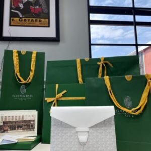 Replica Goyard Camond Pouch White