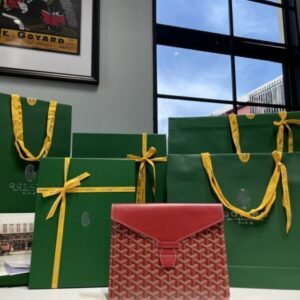 Replica Goyard Camond Pouch Red