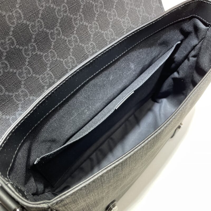 20210706_i1625551190_2853_8 Replica Gucci GG Supreme Shoulder Bag Black - 图片 3