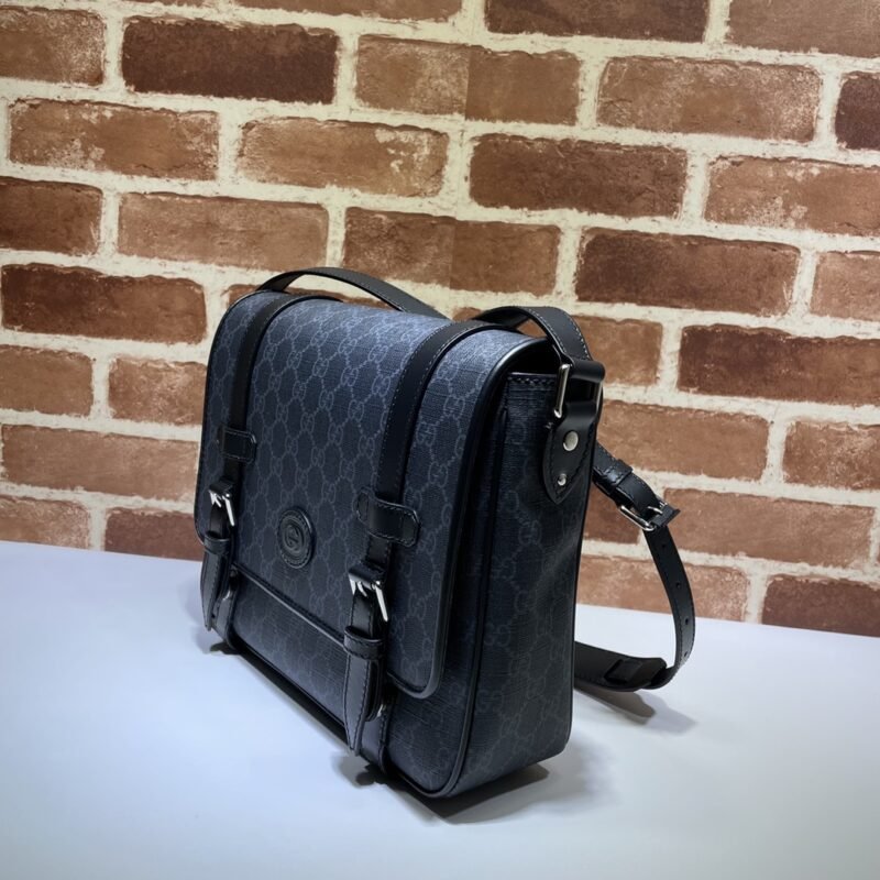 20210706_i1625551190_3152_1 Replica Gucci GG Supreme Shoulder Bag Black - 图片 4