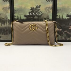 Elementor Page #33376 Replica Gucci Marmont Matelasse Wallet On Chain Beige