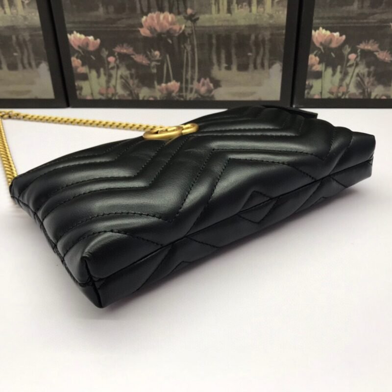 20210913_i1631497467_4032_6 Replica Gucci Marmont Matelasse Wallet On Chain Black - 图片 3