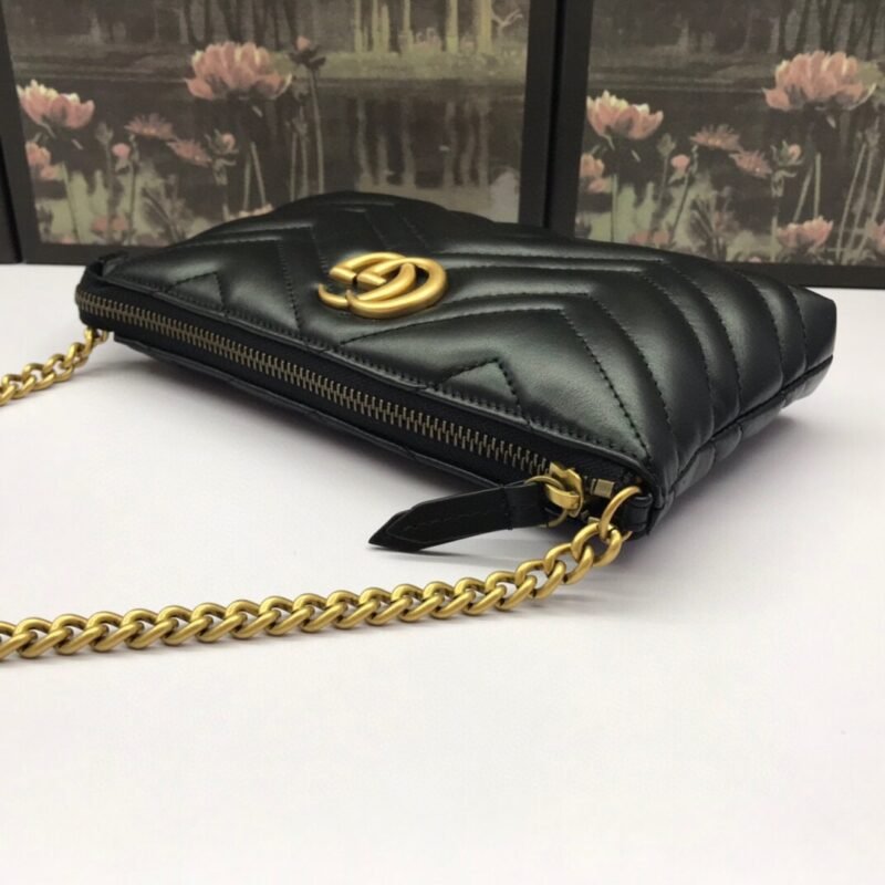 20210913_i1631497467_5693_7 Replica Gucci Marmont Matelasse Wallet On Chain Black - 图片 6