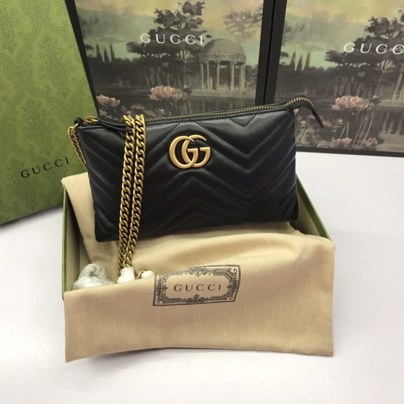 20210913_i1631497467_5869_8 Replica Gucci Marmont Matelasse Wallet On Chain Black - 图片 8