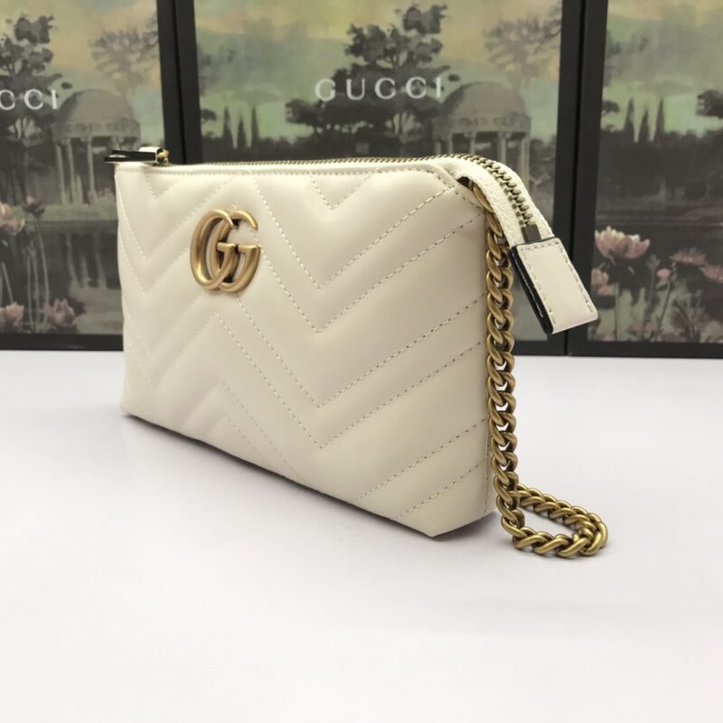 20210913_i1631497581_4300_4 Replica Gucci Marmont Matelasse Wallet On Chain White - 图片 4