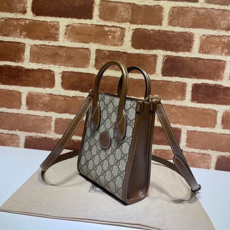 20210914_i1631599430_6645_1 Replica Gucci Ophidia Mini Tote Bag Beige - 图片 5