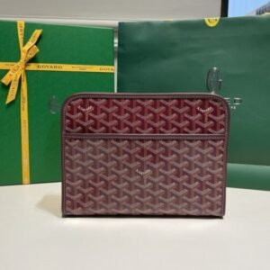 Replica Goyard Jouvence Toiletry Bag Bordeaux