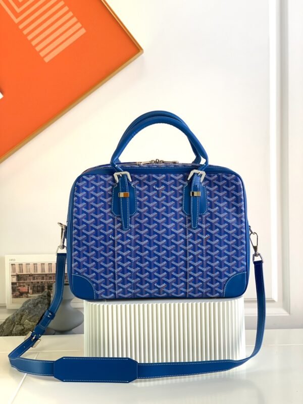 20211208_a1638895766300_0540-1-1 Replica Goyard Ambassade Briefcase Blue - 图片 3