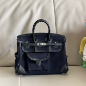 Replica Hermes Birkin Royal Blue Cargo