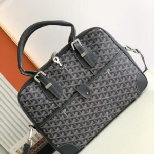 Replica Goyard Ambassade Briefcase Grey