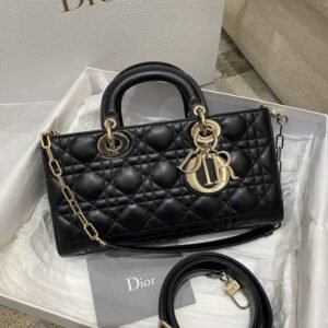 Replica Dior Lady D-Joy  Large Bag  Black