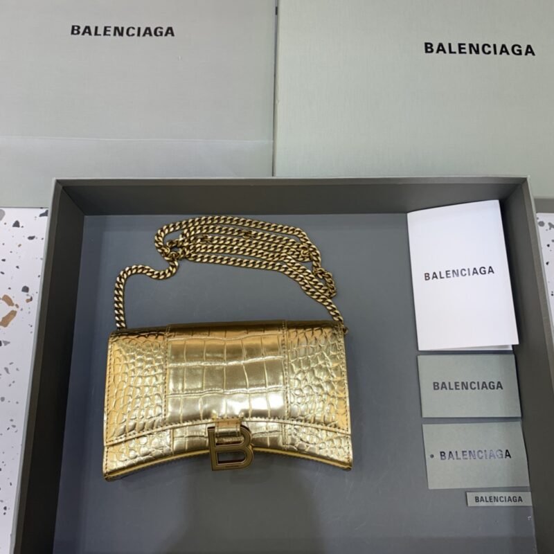 20220404_i1649040139_2694_0 Replica Balenciaga Hourglass On Chain Gold - 图片 3