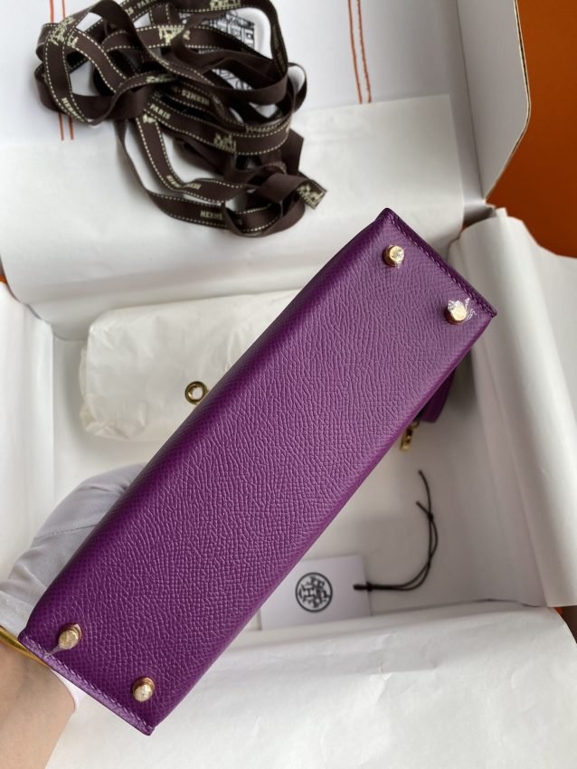 20220429_i1651168154_1984_2 Replica Hermes Kelly Epsom Anemone Purple - 图片 4
