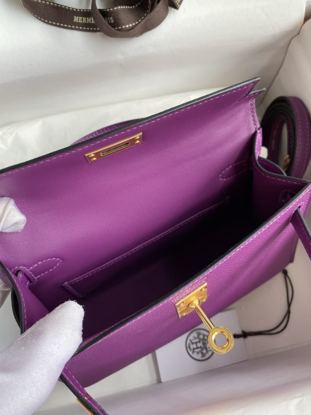 20220429_i1651168154_9810_8 Replica Hermes Kelly Epsom Anemone Purple - 图片 8