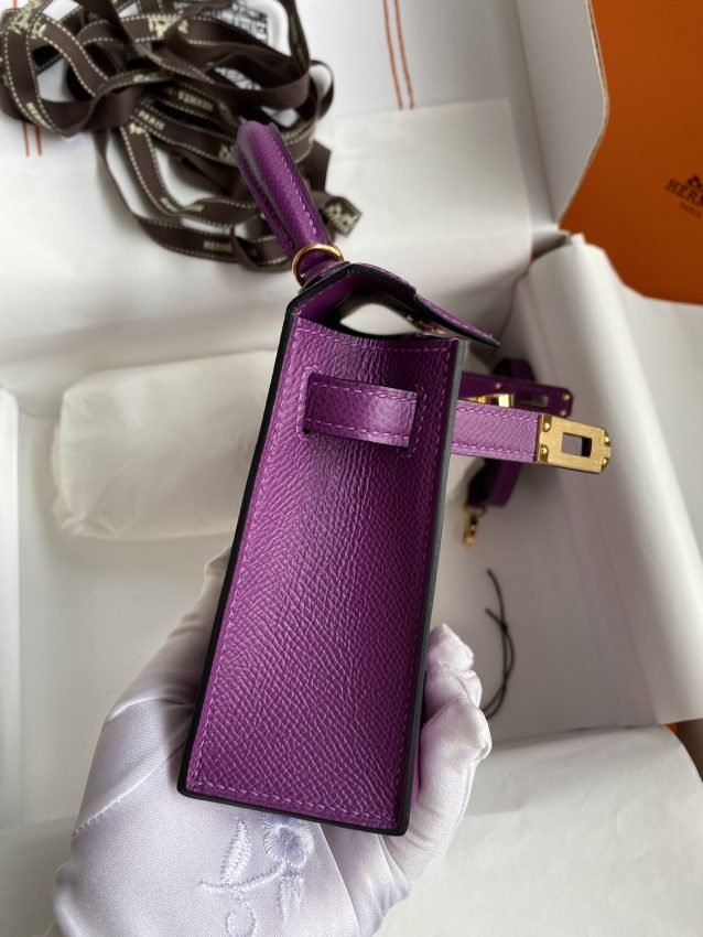 20220429_i1651168154_996_5 Replica Hermes Kelly Epsom Anemone Purple - 图片 2