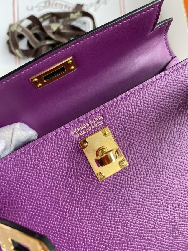 20220429_i1651168154_9983_7 Replica Hermes Kelly Epsom Anemone Purple - 图片 9