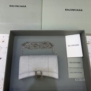Elementor 页面 #30153 Replica Balenciaga Hourglass On Chain Shine Silver