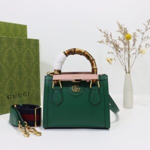 Replica Gucci   Diana Small Tote Green