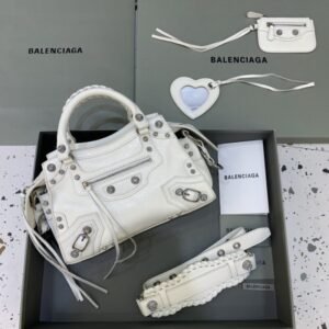 Replica Balenciaga  Le City White Diamond