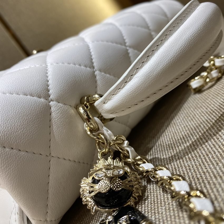 20220526_i1653496172_2104_6 Replica CHANEL CF 20 cm Lion White - 图片 2