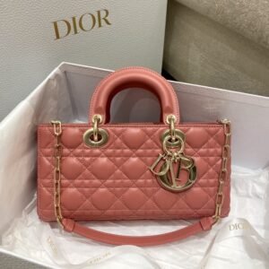 Replica Dior Lady D-Joy  Large Bag Coral