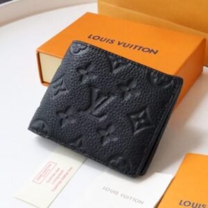 Replica Louis Vuitton Slender Wallet Full Black