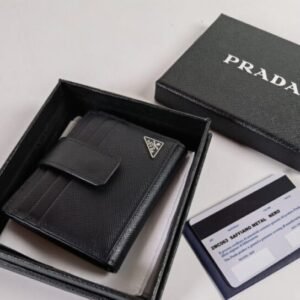 Elementor 页面 #30787 Replica Prada Saffiano Two Fold Compact Wallet