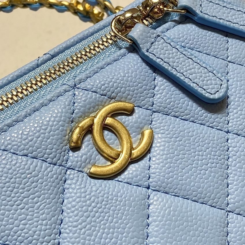 20220620_i1655735495_9318_4 Replica CHANEL 22S Handle Box Bag Blue - 图片 8