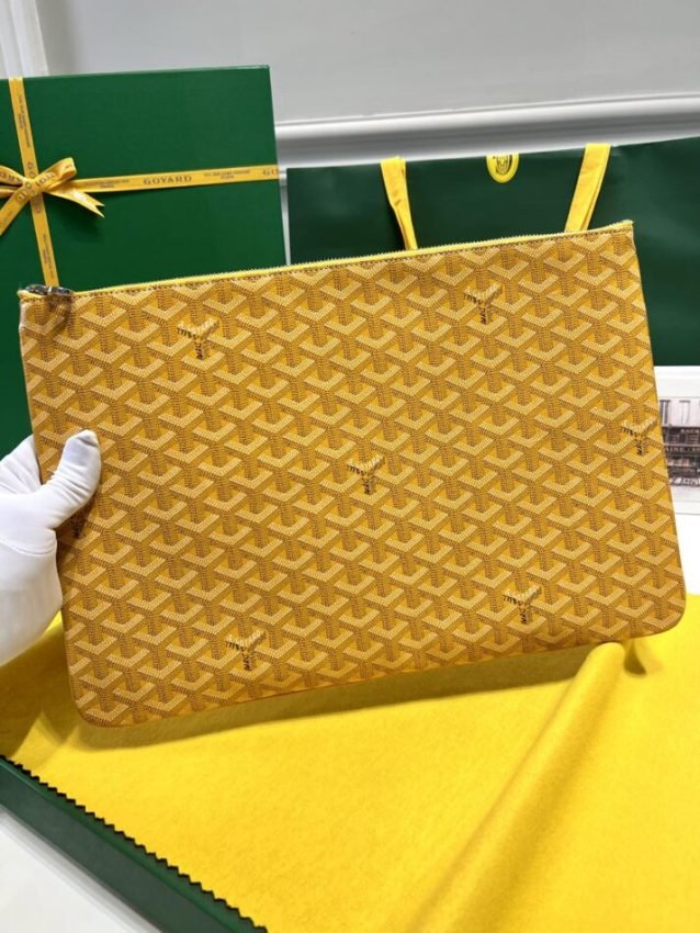 20220625_i1656088051_806_4 Replica Goyard Senat MM Yellow - 图片 3