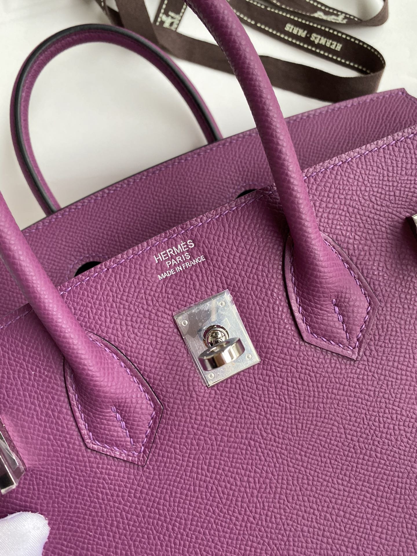 20220704_i1656916192_3527_5 Replica Hermes Birkin Epsom Anemone Purple - 图片 2