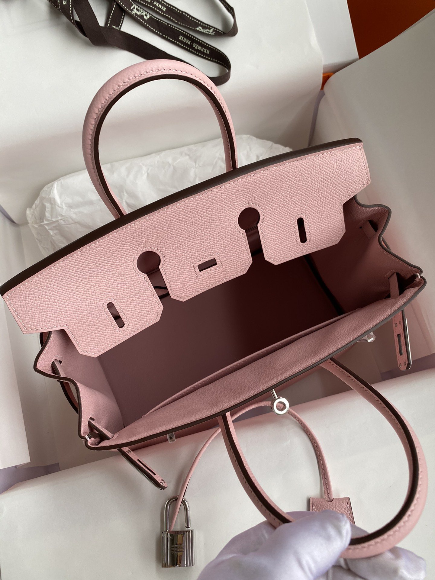 20220704_i1656916234_1857_5 Replica Hermes Birkin Epsom Pink Silver - 图片 4