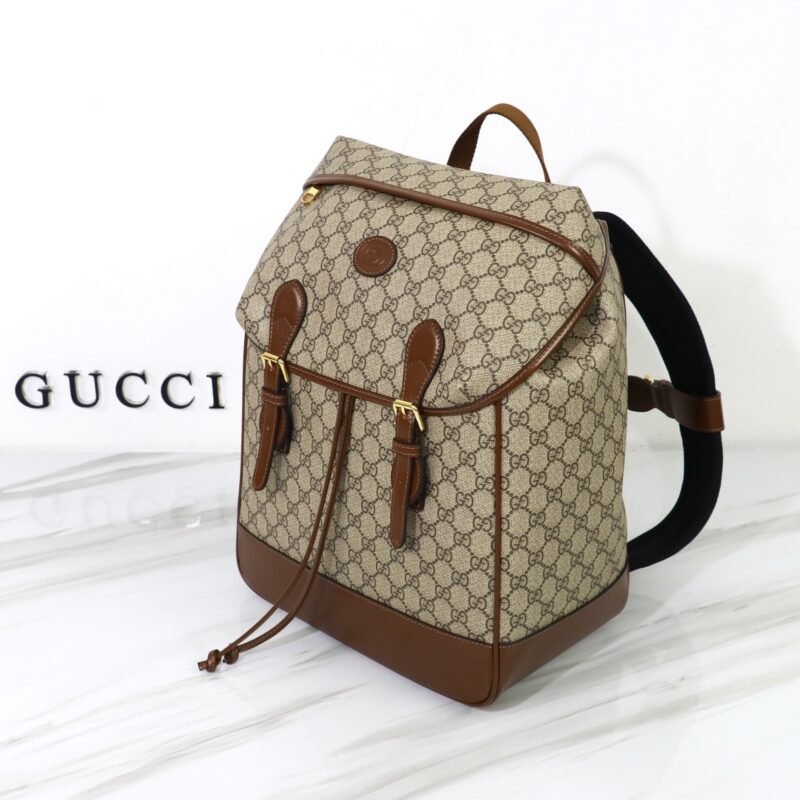20220711_i1657485267_6118_1 Replica Gucci Interlocking Double G Backpack Beige - 图片 6